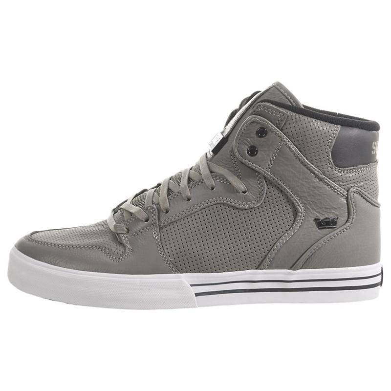 Supra VAIDER Sneaker High Damen Grau Online Bestellen HCLYR4765